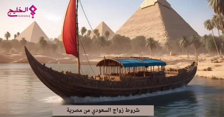 شروط زواج السعودي من مصرية